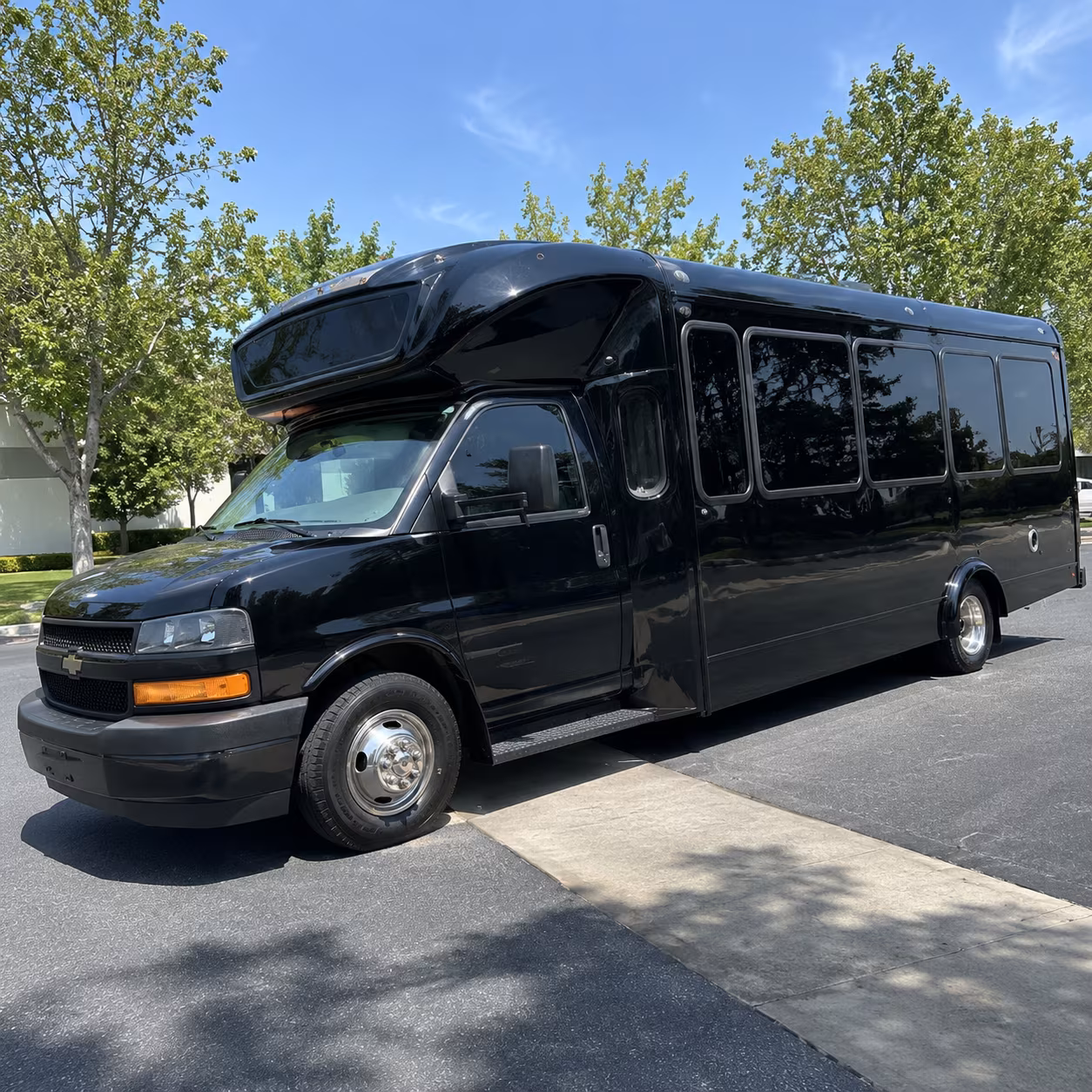 kansas city 15 passenger party bus