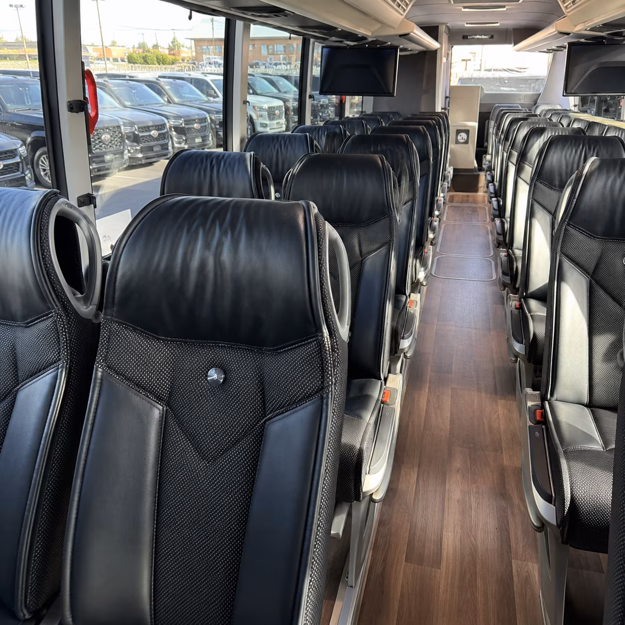 kansas city bus rental service area