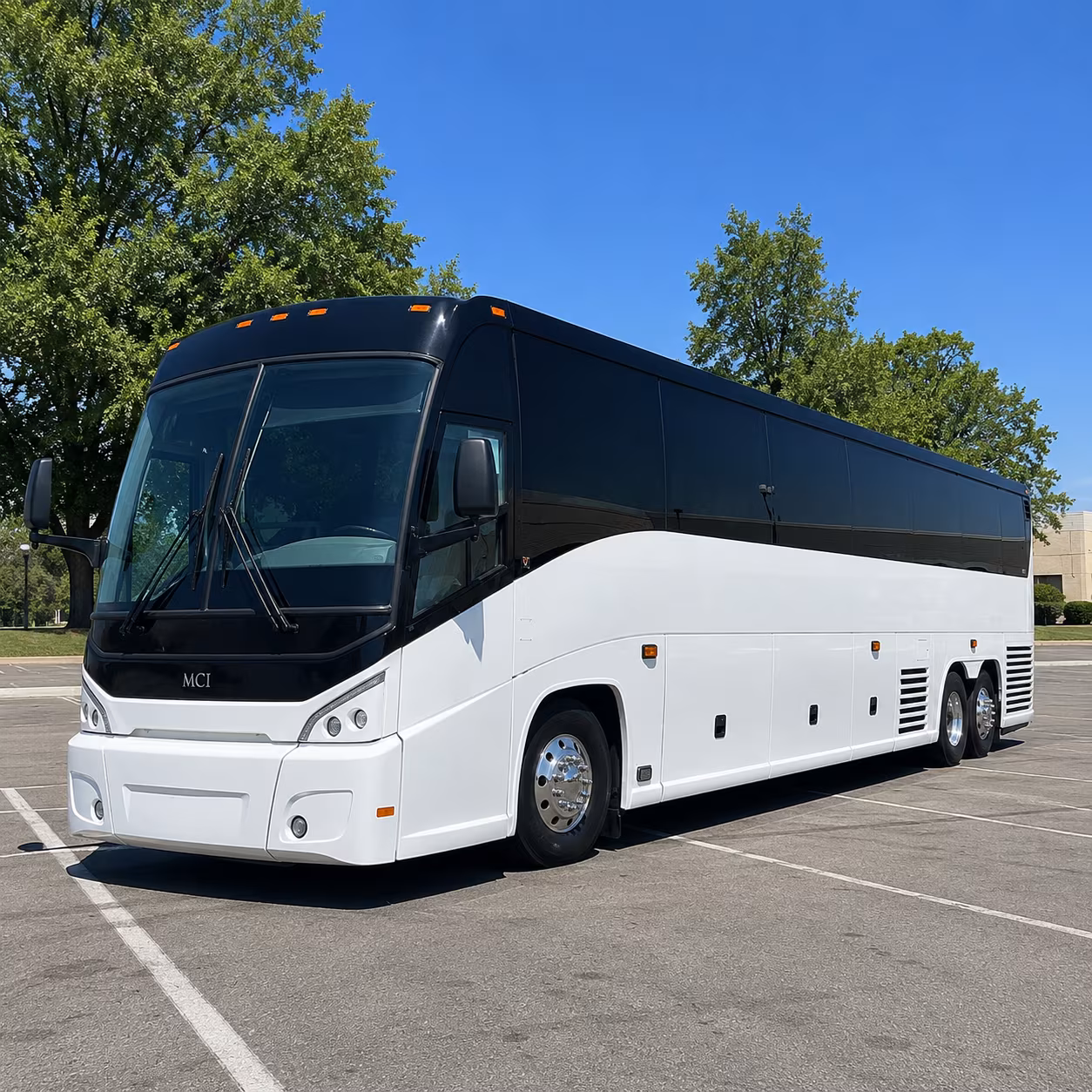 kansas city charter bus interior