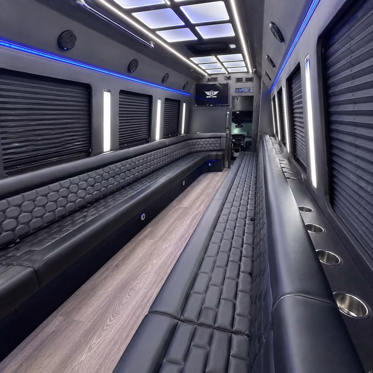 kansas city party bus rentals inside