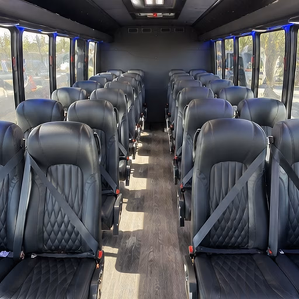 kansas city sporting event transportation onboard seating